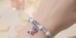 Blue & White Braclet